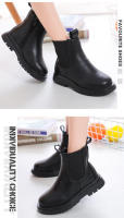 Botas de goma antideslizantes para niños y niñas, botines clásicos con cremallera lateral, Unisex, Otoño e Invierno - details 2