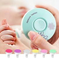 Cortauñas eléctricas para bebés Herramienta para pulir uñas Tijeras para uñas de bebés Kit de higiene para bebés Cortauñas para recién nacidos - details 13