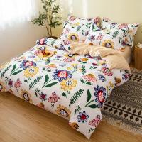 Súper Lindo Estampado de Dibujos Animados Funda de Edredón 220x240 Encantadora Doble Cara Comforter Covers Sin Fundas de Almohada para Adultos y Niños - details 3