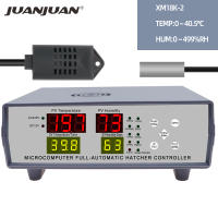 Incubadora de huevos automática XM-18K-1, controlador Digital LED, controlador de temperatura, sensores de temperatura y humedad - details 9