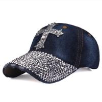 Gorra de béisbol Y2K con diamantes de imitación cruzados, gorra de vaquero personalizada - details 10