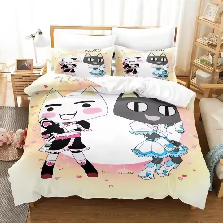 Conjunto de Ropa de Cama Inoue Toro 3D Anime Tamaño de Cama Sencillo, Doble, Rey - 1
