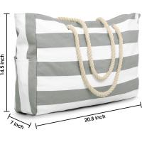 Bolsos de playa para mujer Bolso grande de playa impermeable Bolsos de playa con cremallera Bolso de piscina impermeable a prueba de arena Bolso grande - details 112