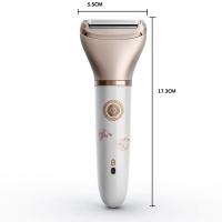 Maquinilla de afeitar eléctrica para mujer - Afeitadora facial y corporal 2 en 1 para mujer Bikin - details 4