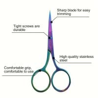 Herramientas de Manicura Cortador de Pestañas y Cejas, Removedor de Vello Facial, Accesorios de Belleza - details 2