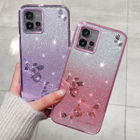 Funda de Teléfono de Diamante de Agua Flor Aplicación de Gaanoplasty para Motorola G72, G84, G54, G32, G22, G52, G30, Power G - details 1