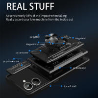 Funda con soporte magnético para OPPO Realme, carcasa con ranura para tarjeta, para modelos 10, 4G, 9, 8, 7 Pro, 8i, 9i, C35, C31, Reno 8, 8T, A17, A58, A57, A52, A72, A76 - details 7