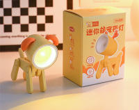 Lámpara de Escritorio Plegable LED Mini Luz Nocturna Portátil para Mascotas Lindas Decoración de Sala de Estar Regalo para Estudiantes - details 12