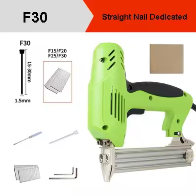 Pistola de Clavos Eléctrica Herramienta de Carpintería 220V para Marcado de Madera - 1