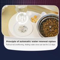 Bol para Mascotas 2-en-1 Dispensador de Agua Automático para Gatos y Perros - details 10