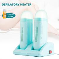 Cartucho de depiladora de cera Dual, calentador eléctrico de cera de parafina enrollable, depilación, calentador de cera, uso para piernas, brazos y cuerpo - details 0
