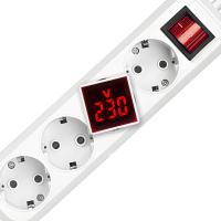 Voltímetro Digital AC Medidor de Voltaje Universal Europeo Rango de Medición de 50~500V - details 3