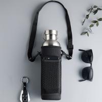 Bolsa de botella de agua portátil para deportes al aire libre, bolsas de taza de agua cruzadas, cubierta de taza de aislamiento multiusos - details 1