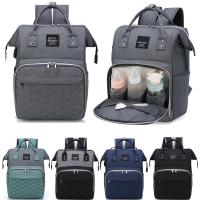 Bolsas de pañales para mamá, bolsa colgante para cochecito de bebé, mochilas para pañales de gran capacidad con cambiador - details 0