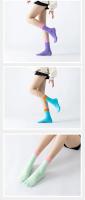 Calcetines de yoga para mujer, medias de algodón antideslizantes para Pilates, deportes, Zumba, ejercicios aeróbicos, fitness, Color a la moda - details 11