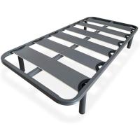 Cama Completa con Colchón Sleep Pro Reversible + Somier de Láminas Reforzado con 4 Patas Cilíndricas Metálicas Roscadas, 90 x 190 - details 4