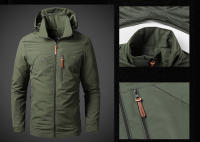 Chaqueta de Combate para Hombres A Prueba de Viento, Impermeable, Nueva para Senderismo y Ciclismo al Aire Libre en Otoño - details 9