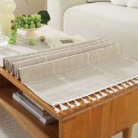 Mantel impermeable, cubierta gruesa jacquard para mesa de té, muebles de TV, refrigerador, bolsa de iluminación, tela - details 4