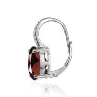 Nuevos pendientes de plata de ley, piedras preciosas de colores, amatista, cierres de oreja de oro para mujer, cuentas, regalos de joyería - details 8