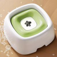 Cuenco flotante para mascotas de 1500ml, dispensador de agua ajustable para prevención de barbilla húmeda, estación de alimentación para gatos antiderrames a prueba de salpicaduras - details 1