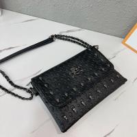 Bolso Cruzado De Cuero PU Negro Vintage Con Hebilla Y Estilo De Calavera Para Mujer Bolso De Hombro Moda Diseñador Bolsos - details 6