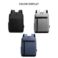 Mochila De Negocios Para Portátil Con Gran Capacidad Multifuncional USB Cargador Impermeable Para Hombres Mochila Casual Con Espalda De Película - details 5