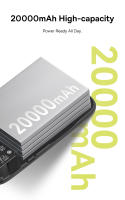 Baseus PD30W 20000mAh Power Bank Carga Rápida USB-C Carga Inalámbrica Batería de Litio-Ion - details 9