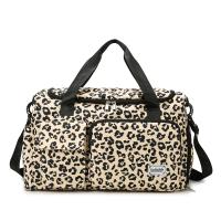 Bolso de Viaje de Ocio de Gran Capacidad con Estampado de Leopardo Bolso de Deportes y Fitness con Múltiples Bolsillos y Compartimento para Zapatos - details 18
