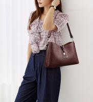 2025 Nueva Mujer Casual: Bolso Bandolera Sintético Negro Minimalista de 3 Capas con Correa Extraíble y Cierre de Cremallera para el Trabajo. - details 12