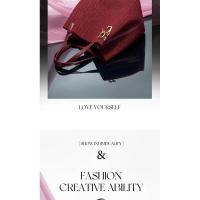 CH-Bolso de mano con diseño de letras y estampado de letras para mujer, bandolera de gran capacidad para uso diario, de lujo, de gama alta - details 5