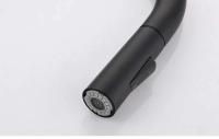 Grifo de cocina extraíble para fregadero de superficie negra G1/2, grifo de un solo orificio - details 11
