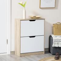 Mueble Zapatero Moderno de 2 Cajones Ajustables Estilo Armario para 8 Pares de Zapatos - details 9