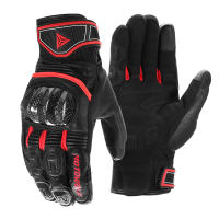 Guantes de Motocicleta de Cuero de Alta Calidad Touch Screen de Dedos Completos - details 7