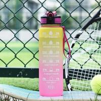 Botella de Agua Deportiva a Prueba de Fugas 32 Oz Horas de Beber Paja Ideal para Fitness Gimnasio Al Aire Libre - details 4
