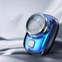 Mini Afeitadora eléctrica recargable por USB, afeitadora portátil de bolsillo para hombres - details 12