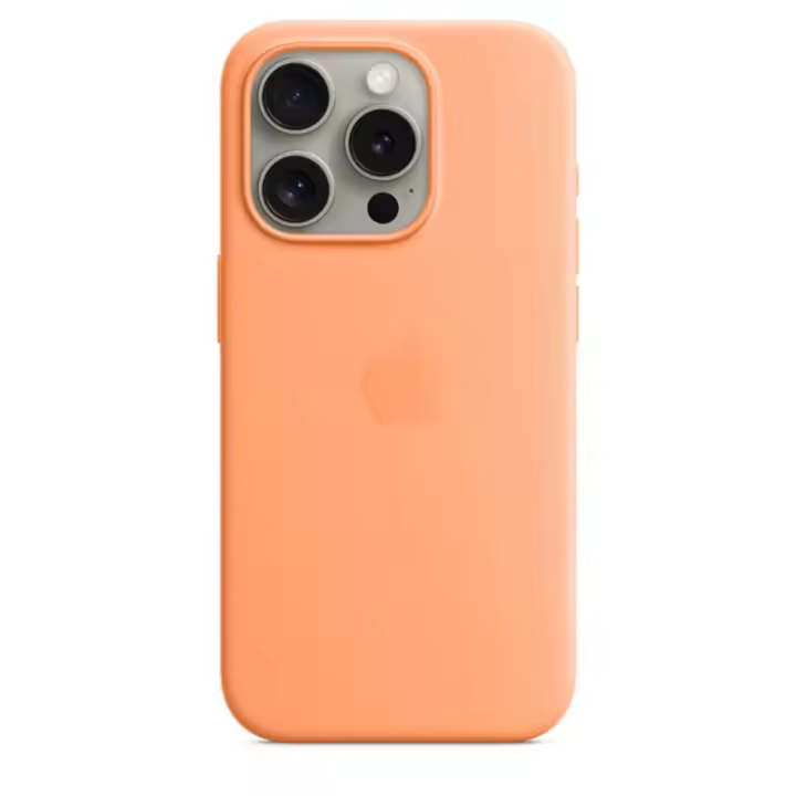 Funda de silicona líquida MagSafe oficial para IPhone 15 Pro, funda magnética para AppIe IPhone 15 Pro - 1