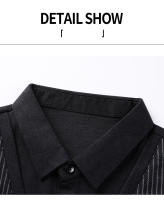 Caumanl-Camiseta de manga larga para hombre, ropa de trabajo informal de negocios, corte Regular, talla europea, moda de otoño - details 14