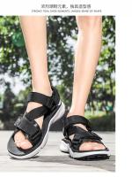 Sandalias de senderismo con plataforma de verano para hombre, sandalias de playa marrones para exteriores, sandalias originales de diseñador de lujo para mujer 2025, sandalias para hombre. - details 12
