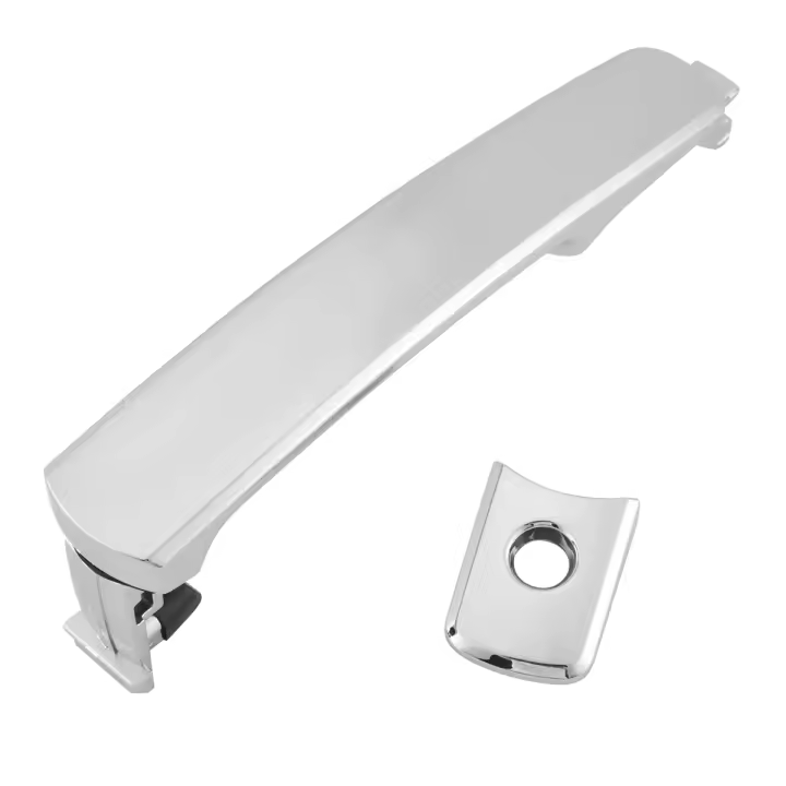 Manija de puerta exterior con cerradura para Infiniti FX35 FX45 Nissan Murano Rogue 82646-CA000 80640-CA012 lado delantero izquierdo - 1