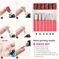 Juego de taladro eléctrico para uñas con diferentes puntas, kit de manicura y pedicura de alta potencia, equipo de arte de uñas - details 5