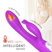 Juguetes sexuales, masturbación femenina, juguetes sexuales para adultos, vibrador de conejo caliente femenino - details 6