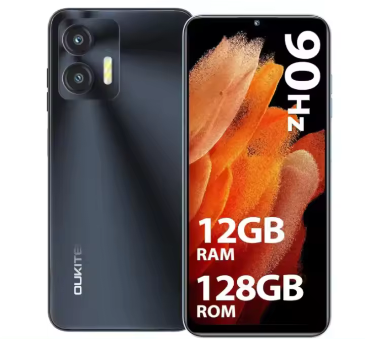 OUKITEL C36 Teléfono Móvil Libre 12GB+128GB/1TB 5150mAh 6.56" Smartphone 4G Doble SIM Android 14 Octa-Core - 1