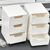 Mini organizador de cajones elegante de 3 niveles para escritorio, perfecto para suministros de oficina, joyería, cosméticos, almacenamiento, organizador de escritorio - details 1