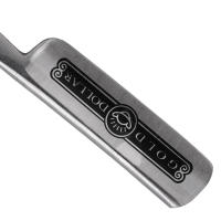 Maquinilla de afeitar de acero inoxidable para hombre, navaja de afeitar Manual, recta, de alta calidad, modelo Gold Dollar 66 - details 8