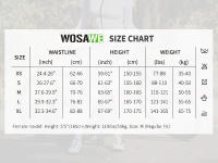 WOSAWE Shorts de Ciclismo para Mujer Cintura Alta, Poliéster, 2 Bolsillos, Acolchado 3D - details 11