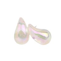 Pendientes de gota de agua gorditos de diseño novedoso, pendientes acrílicos simples y de moda para mujer - details 2