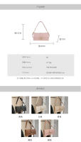 Bolso bandolera cuadrado pequeño de diseño moderno para mujer - details 0
