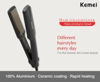 Alizador Profesional Kemei Hierro de Alisado Iónico para Peluquería Pranchas de Cabelo de Alta Calidad Certificado CE - details 0