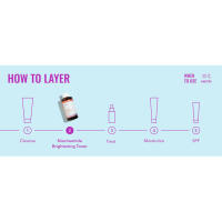 How to layer: Niacinamide Brightening Toner