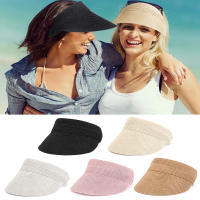 Sombrero de visera de playa ajustable para mujer, gorra plegable de paja, ala ancha, protección UV - details 5